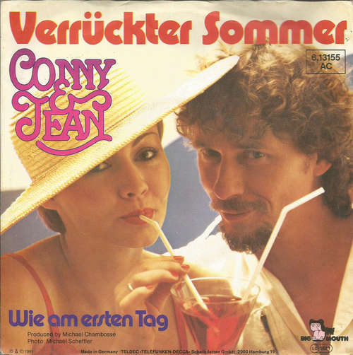 Cover Conny & Jean - Verrückter Sommer (7, Single) Schallplatten Ankauf