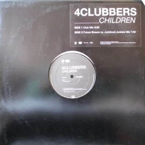 Cover 4 Clubbers - Children (12) Schallplatten Ankauf