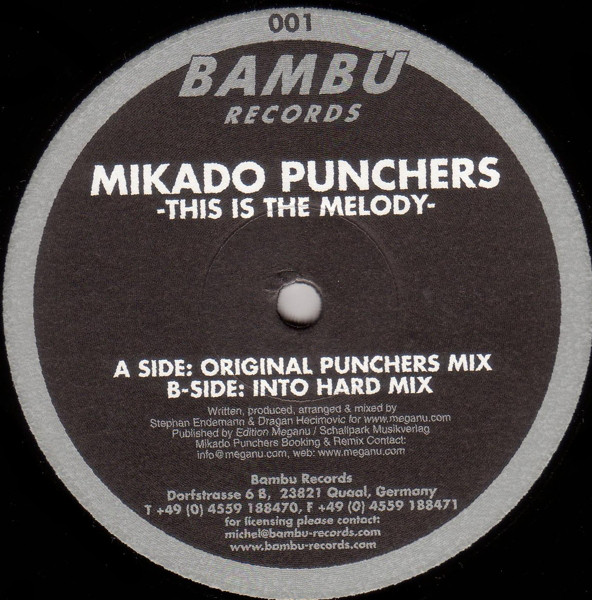 Cover Mikado Punchers - This Is The Melody (12) Schallplatten Ankauf