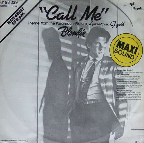 Cover Blondie - Call Me (12, Maxi) Schallplatten Ankauf