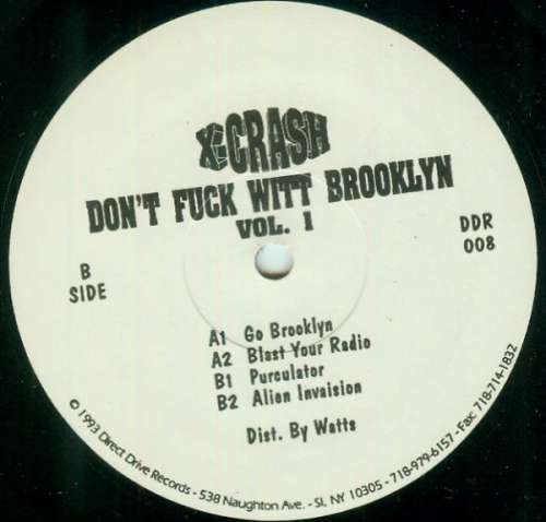 Cover X-Crash - Don't Fuck Witt Brooklyn Vol. 1 (12) Schallplatten Ankauf