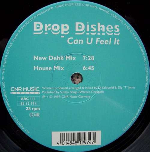 Cover Drop Dishes - Can U Feel It (12) Schallplatten Ankauf