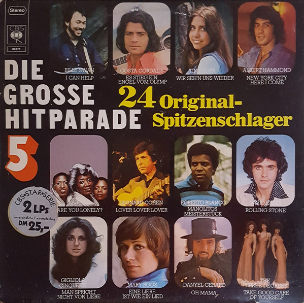 Bild Various - Die Grosse Hitparade 5 - 24 Original-Spitzenschlager (2xLP, Comp) Schallplatten Ankauf