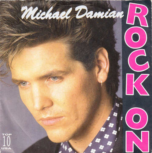Cover Michael Damian - Rock On (7, Single) Schallplatten Ankauf