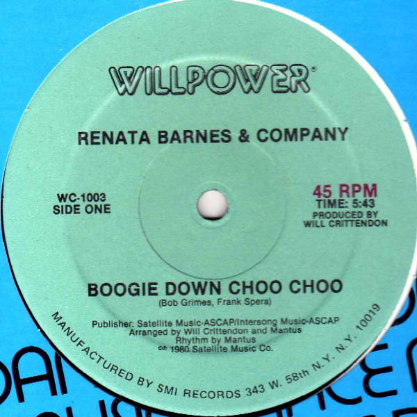 Cover Renata Barnes & Company - Boogie Down Choo Choo / Dance Express (12, Single) Schallplatten Ankauf