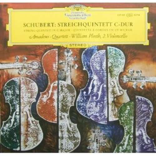 Cover Schubert* - Amadeus-Quartett • William Pleeth - Streichquintett C-dur (LP) Schallplatten Ankauf