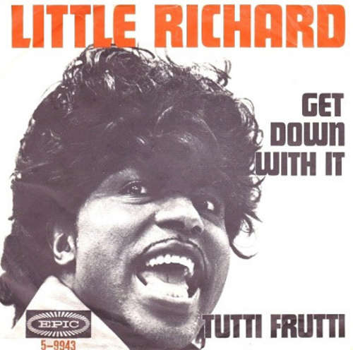 Cover Little Richard - Get Down With It / Tutti Frutti (7) Schallplatten Ankauf