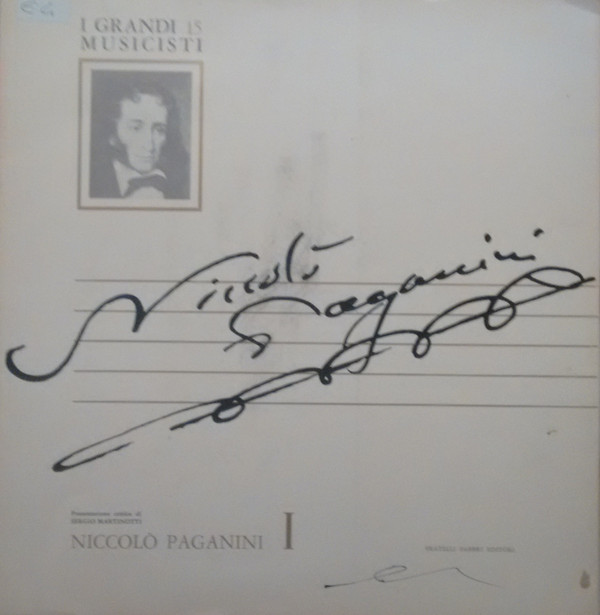Cover Niccolò Paganini - Niccolò Paganini I (10, Comp) Schallplatten Ankauf