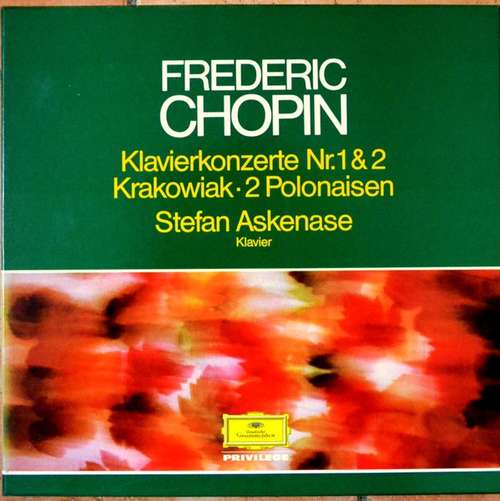 Cover Frédéric Chopin - Stefan Askenase - Klavierkonzerte Nrs. 1 & 2, Krakowiak, Polonaises Nrs. 3 & 6 (2xLP, RE + Box) Schallplatten Ankauf