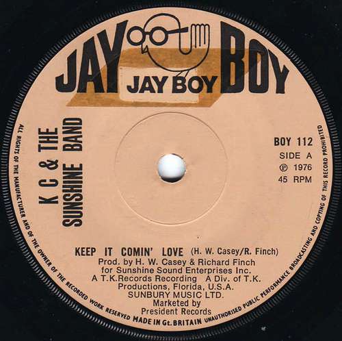 Cover K C & The Sunshine Band* - Keep It Comin' Love (7, Single) Schallplatten Ankauf