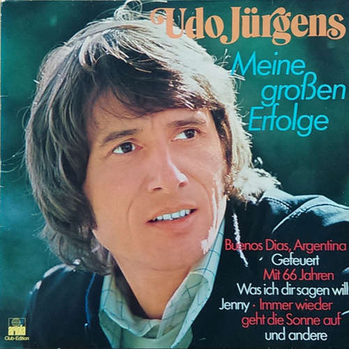 Cover Udo Jürgens - Meine Großen Erfolge (LP, Comp, Club) Schallplatten Ankauf