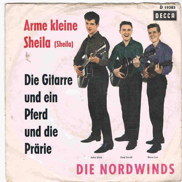 Cover Die Nordwinds - Arme Kleine Sheila / Die Gitarre Und Ein Pferd Und Die Prärie (7, Single) Schallplatten Ankauf