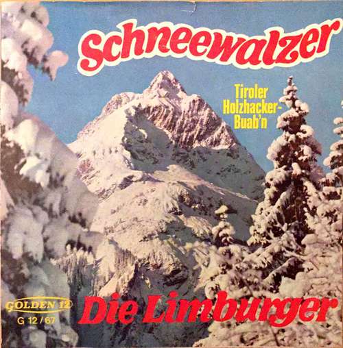 Cover Die Limburger - Schneewalzer (7, Single, Mono) Schallplatten Ankauf