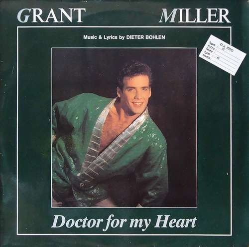 Cover Grant Miller - Doctor For My Heart (12, Maxi) Schallplatten Ankauf