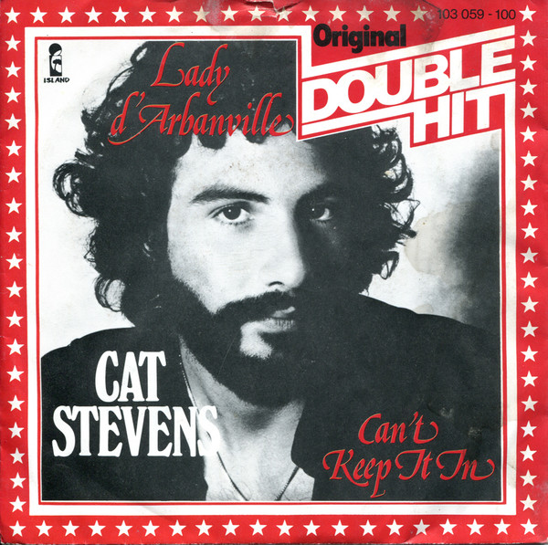 Cover Cat Stevens - Lady D'Arbanville / Can't Keep It In (7, Single, RE) Schallplatten Ankauf