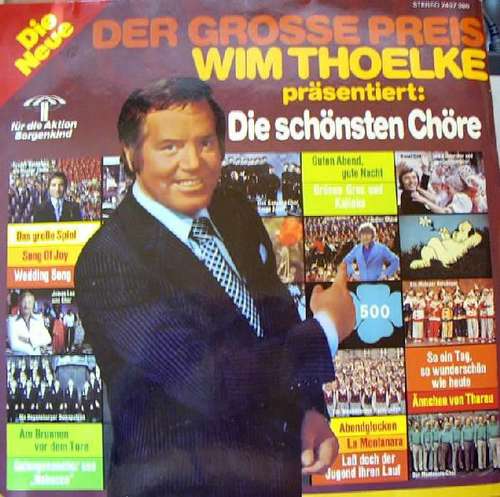 Cover Various - Der Grosse Preis · Wim Thoelke Präsentiert: Die Schönsten Chöre (LP, Comp) Schallplatten Ankauf