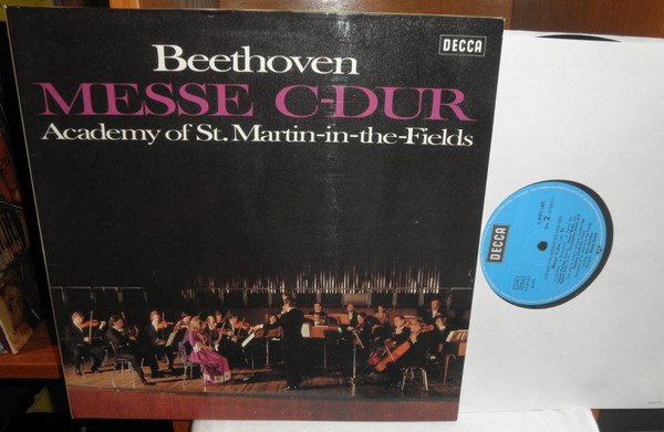 Cover Beethoven* / Academy Of St. Martin-in-the-Fields*, Choir Des St. John's College, Cambridge*, George Guest (2) - Messe C-dur (LP, Album) Schallplatten Ankauf