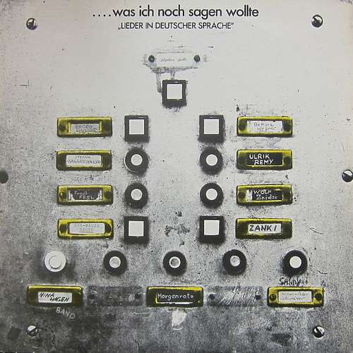 Cover Various - ...Was Ich Noch Sagen Wollte Lieder In Deutscher Sprache (LP, Comp) Schallplatten Ankauf