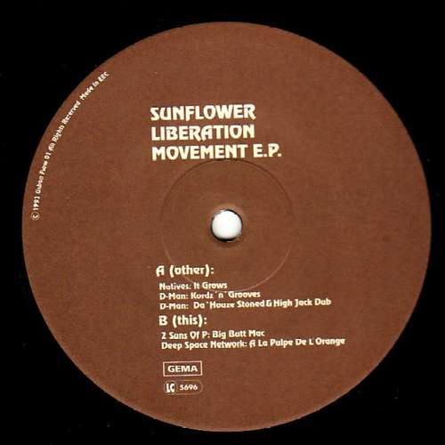 Cover Various - Sunflower Liberation Movement E.P. (12, EP) Schallplatten Ankauf