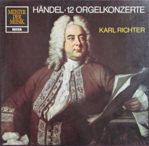 Cover Händel*, Karl Richter - 12 Orgelkonzerte (3xLP + Box) Schallplatten Ankauf