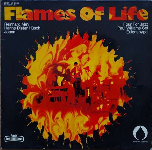 Cover Various - Flames Of Life (LP, Comp, Red) Schallplatten Ankauf