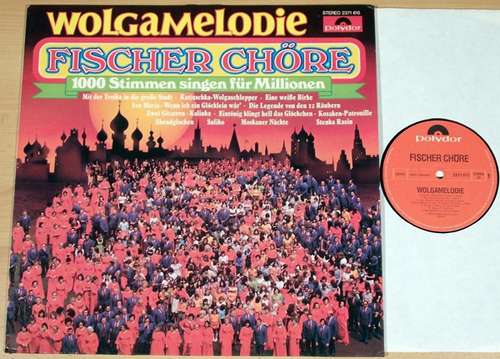 Cover Fischer Chöre - Wolgamelodie (LP) Schallplatten Ankauf