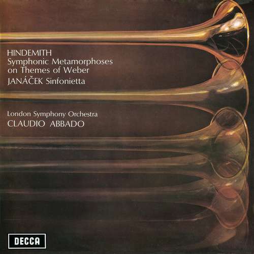 Cover Hindemith* / Janáček* – London Symphony Orchestra*, Claudio Abbado - Symphonic Metamorphoses On Themes Of Weber / Sinfonietta (LP, RP) Schallplatten Ankauf