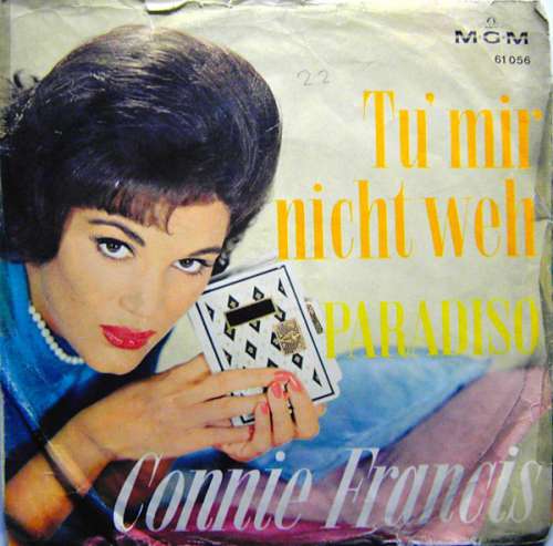 Cover Connie Francis - Tu' Mir Nicht Weh / Paradiso (7, Single, Mono) Schallplatten Ankauf