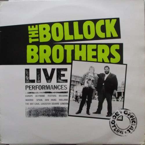 Cover The Bollock Brothers - Live Performances - Official Bootleg (2xLP, Album) Schallplatten Ankauf