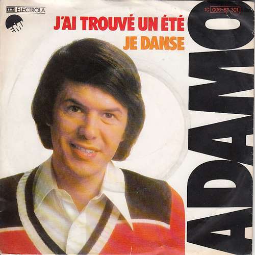 Cover Adamo - J'ai Trouvé Un Été (7, Single) Schallplatten Ankauf