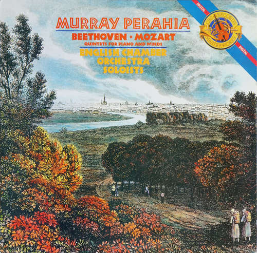 Cover Murray Perahia - Beethoven*, Mozart*, English Chamber Orchestra Soloists* - Quintets For Piano And Winds (LP, Dig) Schallplatten Ankauf