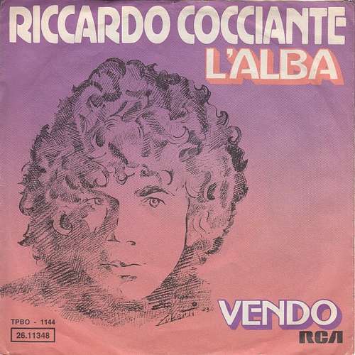 Cover Riccardo Cocciante - L'alba (7, Single) Schallplatten Ankauf