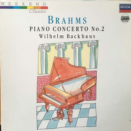 Cover Brahms*, Wilhelm Backhaus - Piano Concerto No.2 (LP) Schallplatten Ankauf