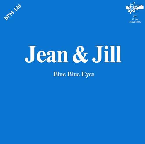Cover Jean & Jill - Blue Blue Eyes (12) Schallplatten Ankauf