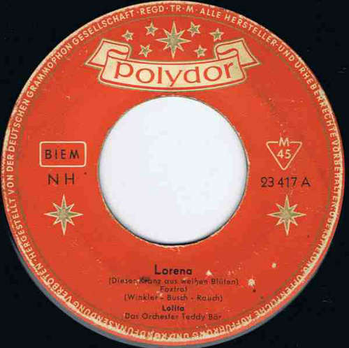 Cover Lolita (3) - Lorena / Mambo-Lolita (7, Single, Mono) Schallplatten Ankauf