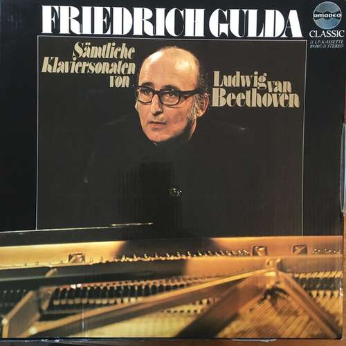 Cover Ludwig van Beethoven - Friedrich Gulda - Sämtliche Klaviersonaten (11xLP, RE + Box) Schallplatten Ankauf