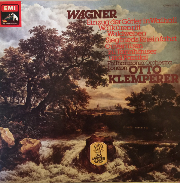 Cover Richard Wagner, Otto Klemperer, Philharmonia Orchestra - Einzug Der Götter In Walhall - Walkürenritt - Waldweben - Siegfrieds Rheinfahrt - Ouvertüren Zu Tannhäuser Und Parsifal (LP, Album) Schallplatten Ankauf