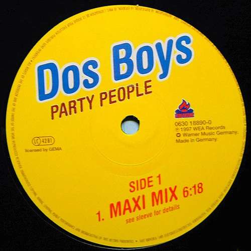 Cover Party People Schallplatten Ankauf