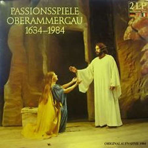 Cover Rochus Dedler - Passionsspiele Oberammergau 1634-1984 (2xLP, Album) Schallplatten Ankauf