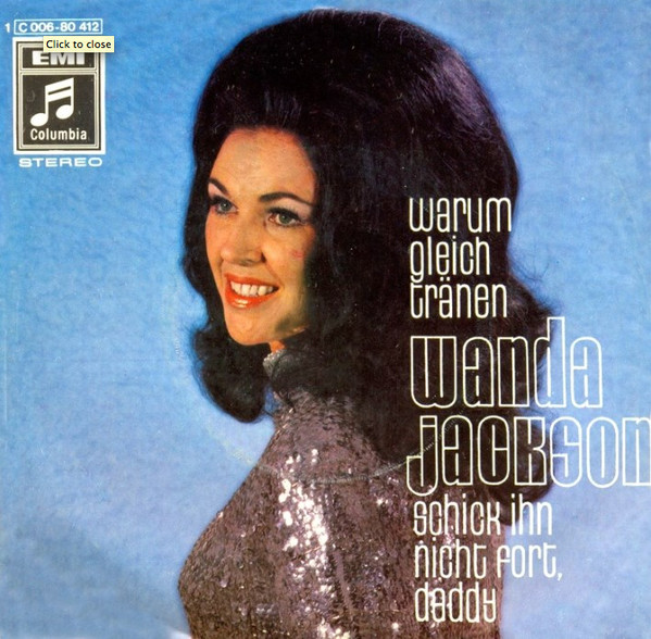 Cover Wanda Jackson - Warum gleich Tränen (7, Single) Schallplatten Ankauf