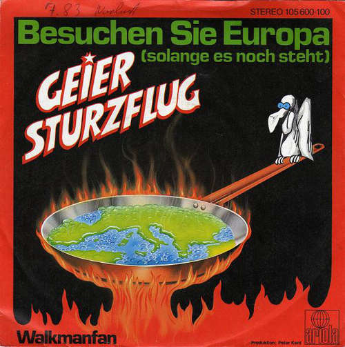 Cover Geier Sturzflug - Besuchen Sie Europa (Solange Es Noch Steht) (7, Single) Schallplatten Ankauf