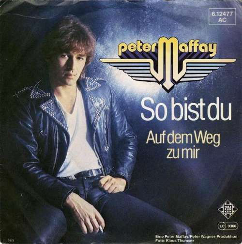 Cover Peter Maffay - So Bist Du (7, Single) Schallplatten Ankauf