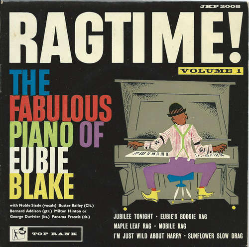 Cover Eubie Blake - Ragtime! The Fabulous Piano Of Eubie Blake (7, EP) Schallplatten Ankauf