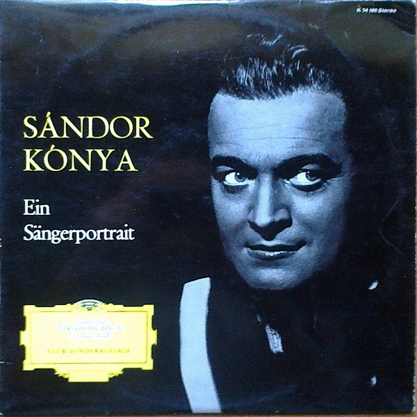 Cover Sándor Kónya - Ein Sängerportrait (10, Comp, Club, S/Edition) Schallplatten Ankauf