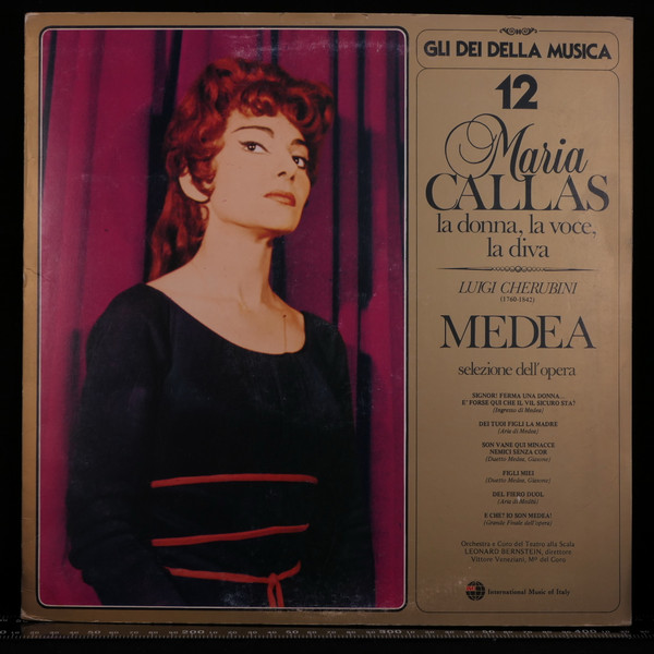 Cover Maria Callas / Luigi Cherubini / Orchestra* E Coro Del Teatro Alla Scala, Leonard Bernstein, Vittore Veneziani - Medea - Selezione Dell'Opera (LP) Schallplatten Ankauf