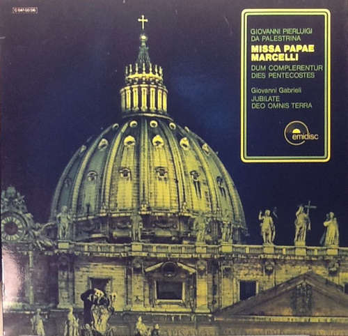 Cover Chor Der St. Hedwigs-Kathedrale Berlin, Karl Forster - Missa Papae Marcelli (LP) Schallplatten Ankauf