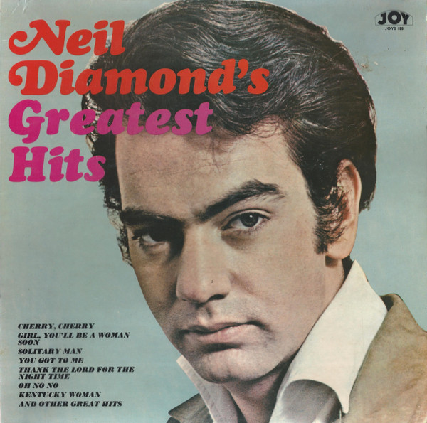 Cover Neil Diamond - Neil Diamond's Greatest Hits (LP, Comp, RE, RM, Red) Schallplatten Ankauf
