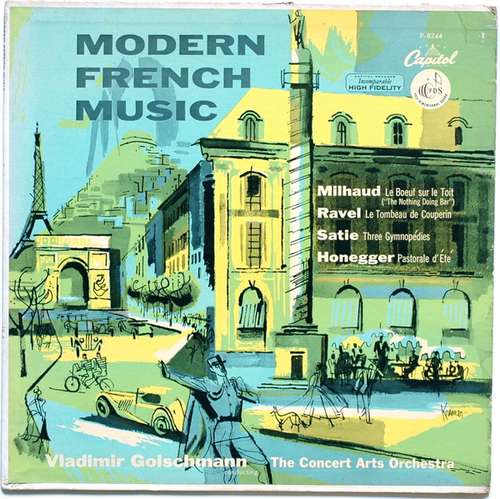 Cover The Concert Arts Orchestra - Modern French Music (LP, Album) Schallplatten Ankauf