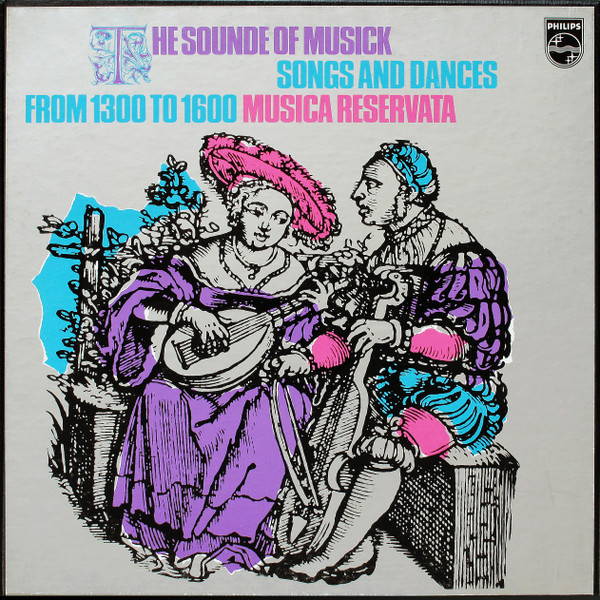 Cover Musica Reservata - The Sounde Of Musick (Songs And Dances From 1300 To 1600) (5xLP + Box, Comp) Schallplatten Ankauf