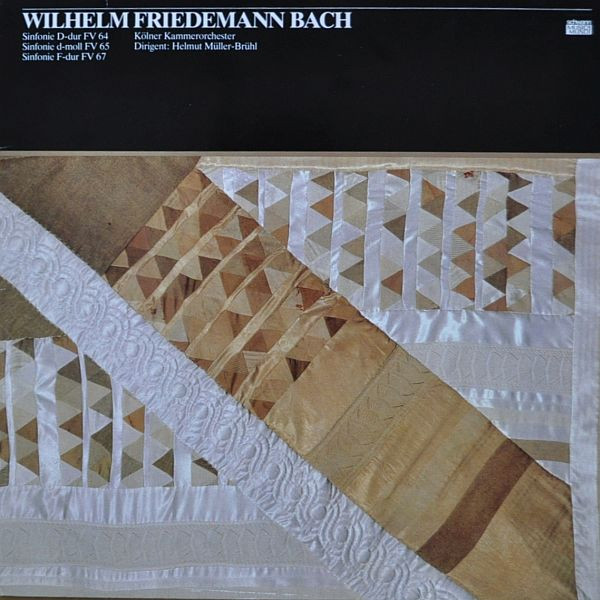 Cover Wilhelm Friedemann Bach, Kölner Kammerorchester, Helmut Müller-Brühl - Wilhelm Friedemann Bach (LP, Album) Schallplatten Ankauf